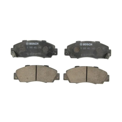 Imagem de BOSCH 0 986 461 142 Jogo de pastilhas para travão disco Baixo teor metálico com sensor desgaste integrado chapa anti ruído