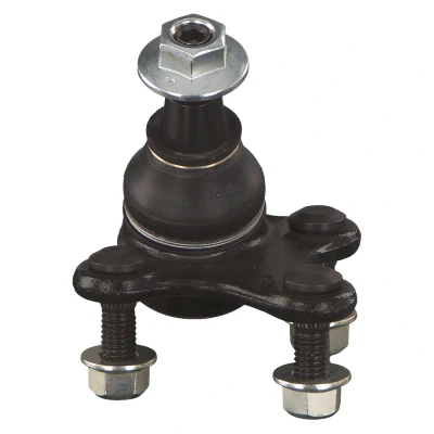 Imagem de FEBI BILSTEIN 31485 Rótula de suspensão Eixo dianteiro, lado esquerdo, em baixo com porca autoblocante, ProKit para braço transversal endado