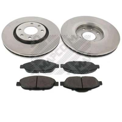 Imagem de MAPCO 47431 Kit de travões Eixo dianteiro ventilado não preparado para indicador aviso desgaste