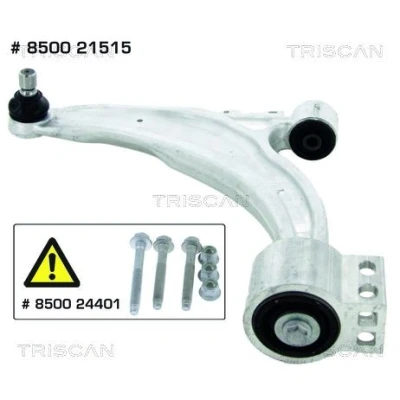 Imagem de TRISCAN 8500 21515 Braço de suspensão com articulação suspensão/guia, apoio borracha transversal OPEL: Astra J Sports Tourer