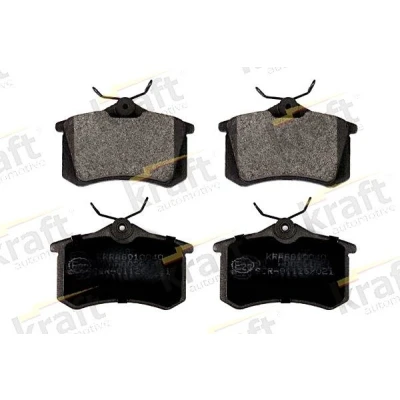 Imagem de KRAFT 6010040 Jogo de pastilhas para travão disco Eixo traseiro VOLKSWAGEN: Golf 4, 5, Passat B5 GP Variant, AUDI: A4 B6 Avant, A3 Hatchback