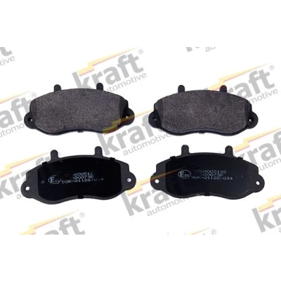 Imagem de KRAFT 6005180 Jogo de pastilhas para travão disco Eixo dianteiro RENAULT: MASTER 2 Bus, Kasten, TRAFIC OPEL: Movano A Van