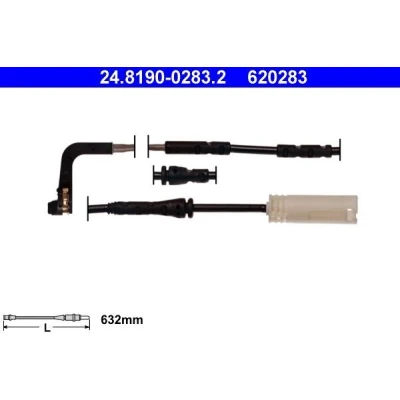 Imagem de ATE 24.8190 0283.2 Sensor de Desgaste Pastilha Freio BMW: X1