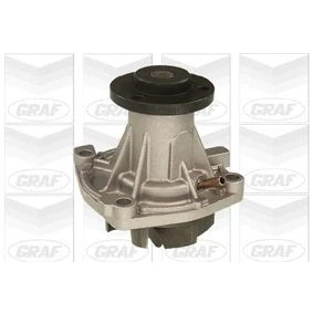 Imagem de GRAF PA671 Bomba de água com retentor, sem tampa mecânico Ferro fundido para accionamento da correia trapezoidal estriada JEEP: Grand Cherokee I