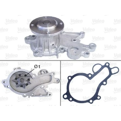 Imagem de VALEO 506568 Bomba de água sem polia com juntas tampa SUZUKI: SWIFT 2, Wagon R+ I Hatchback, II Hatchback