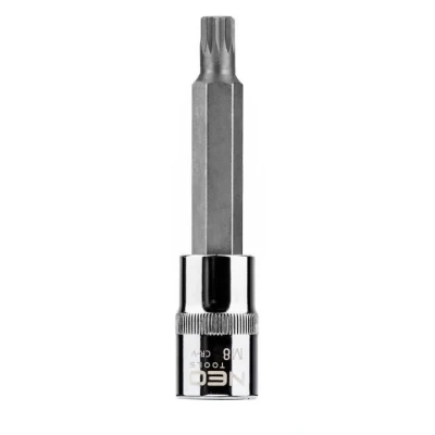 Imagem de NEO TOOLS 08 742 Chave de caixa 1/2 M8 Aço cromo vanádio, para ferramentas Spline