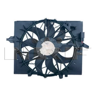 Imagem de NRF 47860 ventilador de radiador 494 12 600 com estrutura do (caixilho), Motor sem escovas