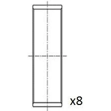 Imagem de FAI AutoParts BB2034 STD Capas de Biela CITROËN: Berlingo II Van, / First I Xsara Picasso, PEUGEOT: 307 SW, 207 Hatchback
