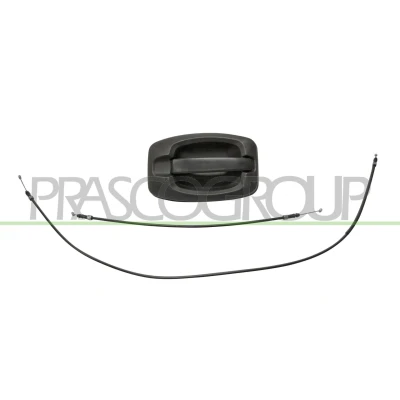 Imagem de PRASCO FT9308141 Puxadores de Porta exterior, traseira direita preto com cabo PEUGEOT: Boxer Van, FIAT: Ducato III Minibus