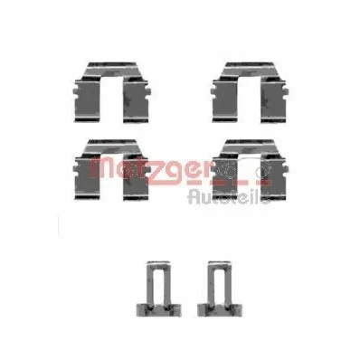 Imagem de METZGER 109 1233 Kit de acessórios, pastilhas travão VOLKSWAGEN: TRANSPORTER 4, Sharan I, 4 Bus, SEAT: Alhambra FORD: Galaxy Mk1 MPV