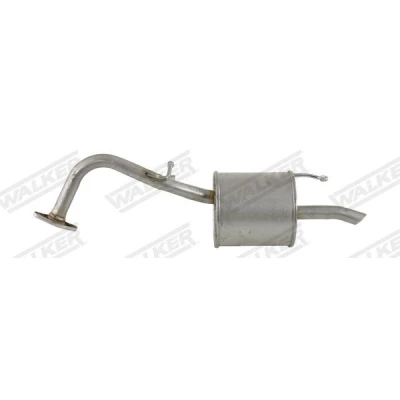 Imagem de WALKER 23498 Panela de escape traseira 850 sem componentes montagem TOYOTA: Yaris II Hatchback