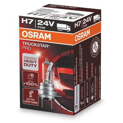 Imagem de OSRAM 64215TSP Lâmpada, farol de longo alcance H7 24V 70W Halogéneo