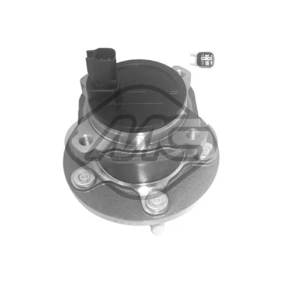 Imagem de Metalcaucho 90198 Cubo da roda 5 com o rolamento integrado, sensor de rotações integrado Eixo traseiro, ambos os lados