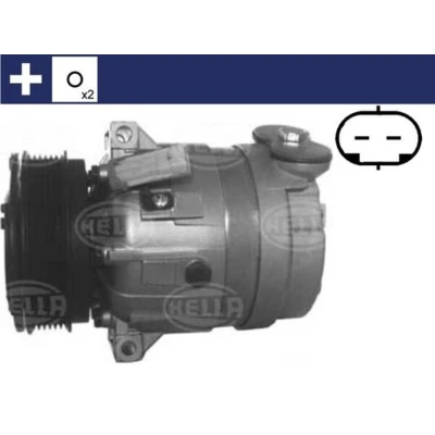 Imagem de MAHLE ORIGINAL ACP 320 000S Compressor V5 12 PAG 150 R 134a com retentor OPEL: Frontera B SUV, Vectra Sedan, Carrinha, SAAB: 9 3 Hatchback