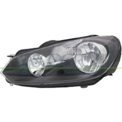 Imagem de PRASCO VG0384904 Farol Principal esquerda H15, H7 com motor de regulação do alcance dos faróis VOLKSWAGEN: GOLF 6