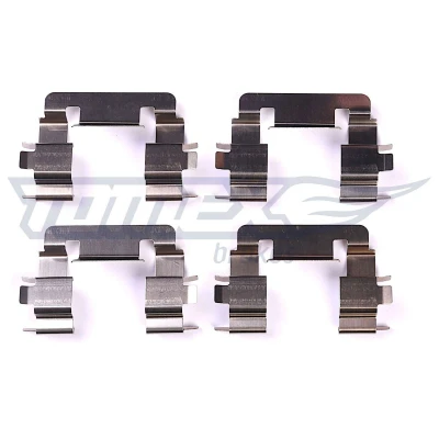 Imagem de TOMEX brakes TX 44 56 Kit de acessórios, pastilhas travão Eixo dianteiro HONDA: Accord 6 Limousine, NISSAN: Primera Carrinha, MG: MG ZR Hatchback
