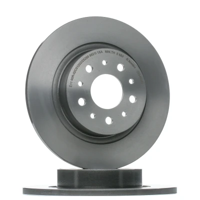 Imagem de BREMBO COATED DISC LINE 08.9460.61 Disco de travão 264 10 5 cheio revestido FIAT: Tipo Hatchback, Carrinha, 500L