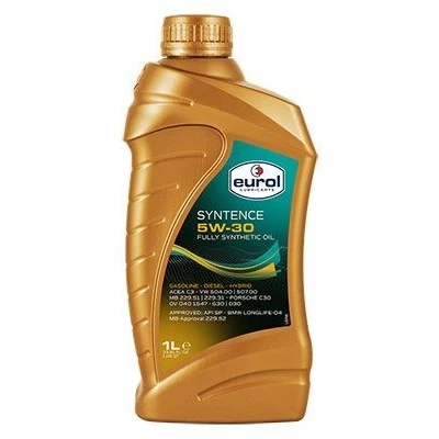 Imagem de Eurol Syntence 5W 30 1L Óleo do motor E100062 VOLKSWAGEN: Golf 4, 5, 7, BMW: 3 Sedan, Touring, MERCEDES BENZ: Classe C Sedan