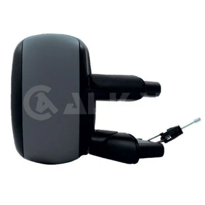 Imagem de Espelho retrovisor Alkar 9265930 à direita com subcapa ajuste: por cabo de aço, convexo para veículo volante esquerda FIAT: Doblo I Cargo