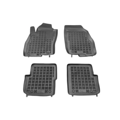 Imagem de REZAW PLAST 201508 Conjunto de tapete chão Borracha à frente e atrás 3 preto medida FIAT: Punto Evo Hatchback