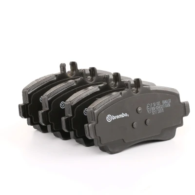 Imagem de BREMBO P 50 035 Jogo de pastilhas para travão disco preparado indicador aviso desgaste com parafusos pinça acessórios