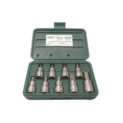 Imagem de HANS 46026 9 Conjunto de soquete Sextavado 1/2 quadrado
