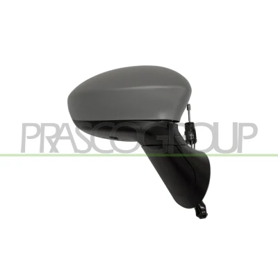 Imagem de Espelho retrovisor Prasco FT0307103 à direita com subcapa ajuste: por cabo de aço, convexo, sem cor FIAT: 500 Hatchback