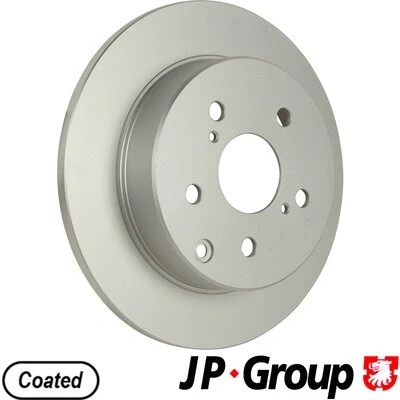 Imagem de JP GROUP 4863201200 Disco de travão Eixo traseiro 281 12 5 cheio revestido TOYOTA: RAV4 III SUV, IV SUV