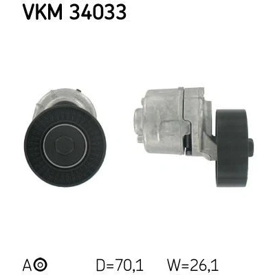 Imagem de SKF VKM 34033 Polia Tensora FORD: FIESTA 4, 5