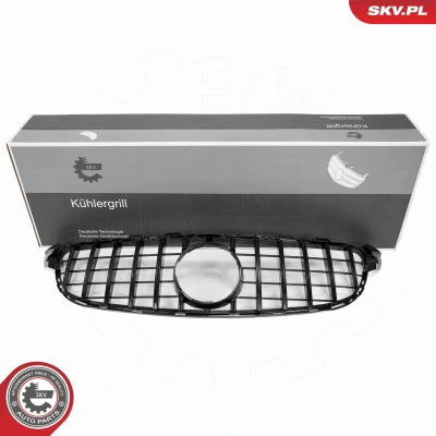 Imagem de ESEN SKV 66SKV525 Grelha de Radiador preto, brilhante sem câmara MERCEDES BENZ: Classe C T modell, Coupe