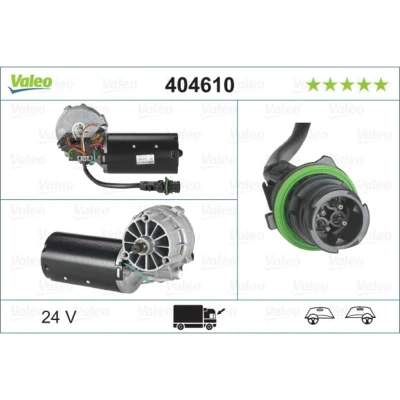 Imagem de VALEO ORIGINAL PART 404610 Motor de Limpa Vidros 24 à frente para veículos volante esquerda/direita