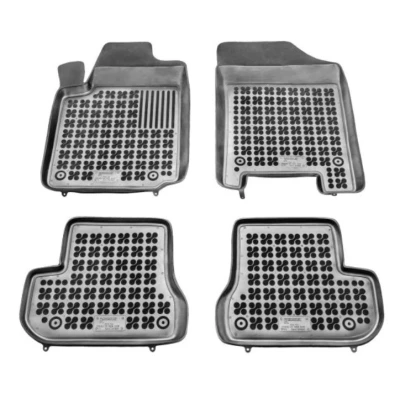 Imagem de REZAW PLAST 201202 Conjunto de tapete chão Borracha à frente e atrás preto CITROËN: C2 Hatchback