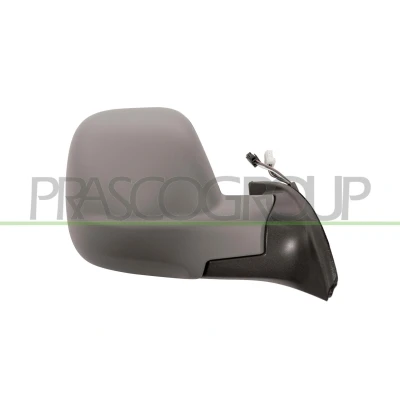 Imagem de Espelho retrovisor Prasco PG9107223 com sensor à direita subcapa elétrico aquecível, convexo PEUGEOT: Partner II Van, Tepee