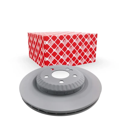 Imagem de FEBI BILSTEIN disco de travão Eixo traseiro 24mm 5furos 112mm interior ventilado, duas peças revestido alto carbono 175134