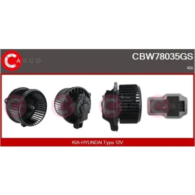 Imagem de CASCO CST10541AS Motor de arranque 12V 0,80kW 9 CPS0159 76mm