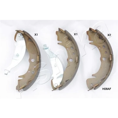 Imagem de ASHIKA 55 0H H08 Maxilas de Travão Eixo traseiro 260mm 56,1mm