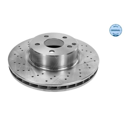 Imagem de MEYLE 015 521 2048 Disco de travão Eixo dianteiro 312 27,9 5 112 ventilado, perfurado ORIGINAL Quality MERCEDES BENZ: Classe S Sedan