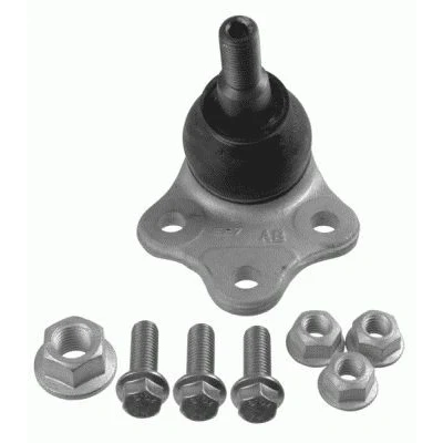 Imagem de LEMFÖRDER 31007 01 Rótula de suspensão Eixo dianteiro, em baixo, ambos os lados com acessórios 22 para braço transversal FORD: S Max Mk1, MONDEO 4