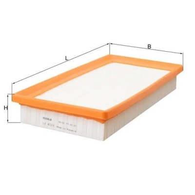 Imagem de MAHLE ORIGINAL LX 4529 Filtro de ar 42,3 151 268,3 Cartucho filtrante TOYOTA: Corolla XII Hatchback, Carrinha, C HR