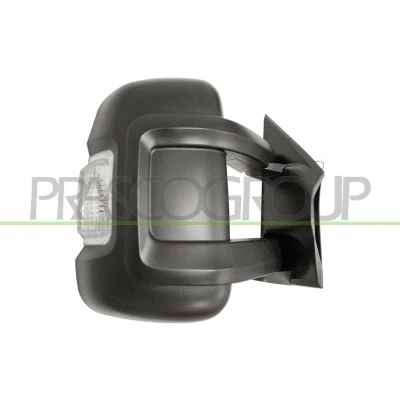 Imagem de espelho retrovisor Prasco FT9307013 à direita preto braço do comprido, para regulação manual espelho, convexo, sem cor FIAT: Ducato III Van