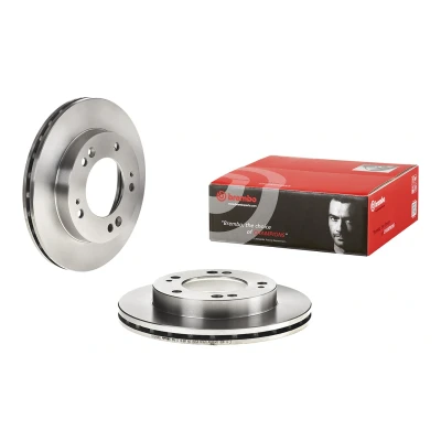 Imagem de BREMBO 09.8546.10 Disco de travão 284 24 5 interior ventilado KIA: Sportage I