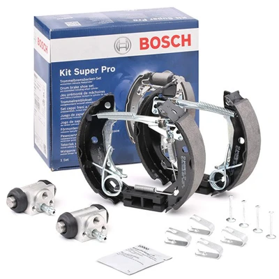 Imagem de BOSCH 0 204 114 591 Jogo de travões, travões tambor com acessórios, cilindro travão roda MERCEDES BENZ: Classe A