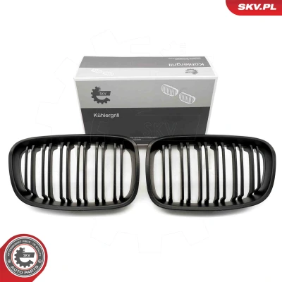 Imagem de ESEN SKV 66SKV018 Grelha de Radiador preto mate BMW: 1 Hatchback