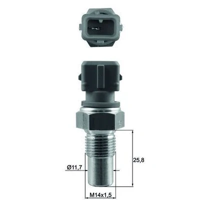 Imagem de MAHLE ORIGINAL TSE 20 Sensor da Temperatura do Líquido de Refrigeração PEUGEOT: 406 Sedan, Partner I Van, 306 CITROËN: Xsara Carrinha