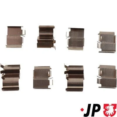 Imagem de JP GROUP 3964002110 Kit de acessórios, pastilhas travão TOYOTA: Land Cruiser Prado 90