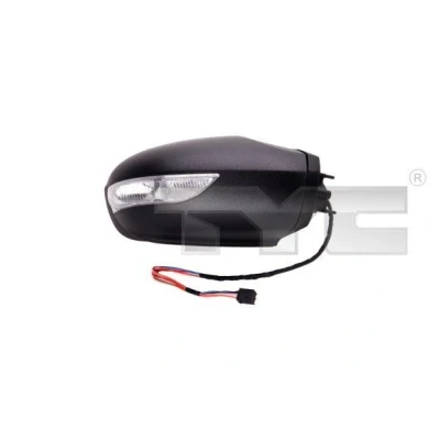 Imagem de Espelho retrovisor Tyc 321 0090 esquerda preto para regulação eléctrica dos espelhos, não esférico, aquecível MERCEDES BENZ: Classe A, B