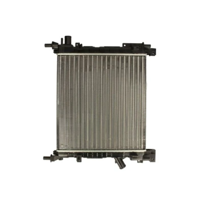 Imagem de NRF EASY FIT 53651 Radiador, arrefecimento do motor Alumínio 380 360 34 com componentes de montagem Aletas refrigeração unidas mecanicamente