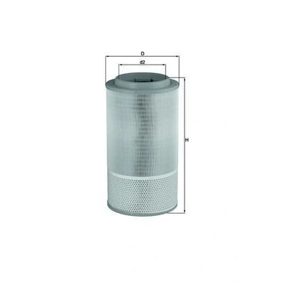 Imagem de MAHLE ORIGINAL LX 1024 Filtro de ar 505,0 267,0 Cartucho filtrante