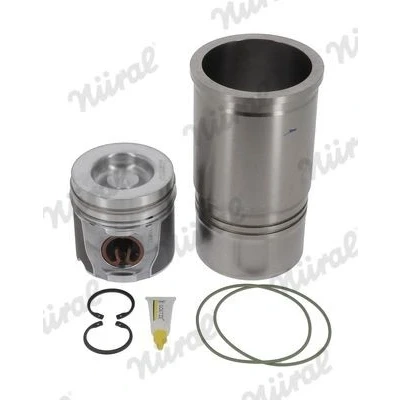 Imagem de Kit de peças do pistão com camisa cilindro NÜRAL 89 430000 00