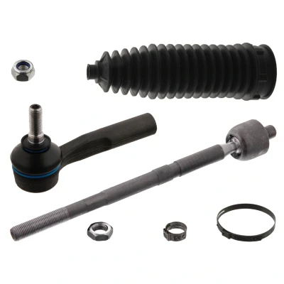 Imagem de FEBI BILSTEIN 39290 Barra de direcção Eixo dianteiro, lado esquerdo com porcas braçadeiras, foles CITROËN: Nemo Van, Carrinha